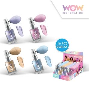 Spray do ciała WOW brokatowy mix wzorów WOW00014. Wydawca: Kids Euroswan. Multiszop.pl Opakowanie Spray do ciała WOW brokatowy mix wzorów WOW00014