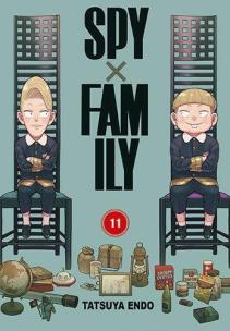 Spy x Family. Tom 11. Autor: Tatsuya Endo. Multiszop.pl Okładka książki Spy x Family. Tom 11