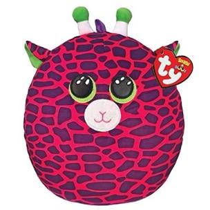 Opakowanie Squish-a-Boos Gilbert różowa żyrafa 30 cm