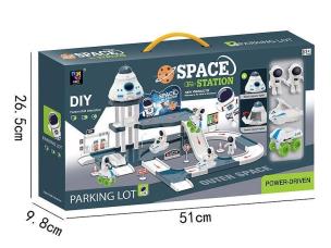 Opakowanie Stacja kosmiczna ze światłem