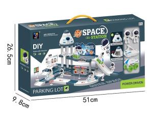 Opakowanie Stacja kosmiczna ze światłem