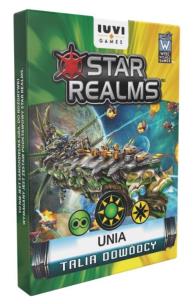 Star Realms: Talia Dowódcy: Unia IUVI Games. Wydawca: IUVI Games. Multiszop.pl Opakowanie Star Realms: Talia Dowódcy: Unia IUVI Games