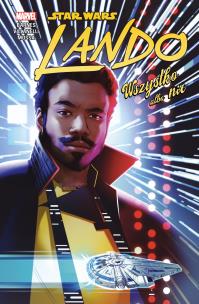 Star Wars. Lando. Wszystko albo nic. Autor: Rodney Barnes. Multiszop.pl Okładka książki Star Wars. Lando. Wszystko albo nic
