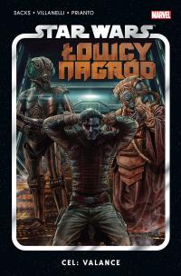 Okładka książki Star Wars Łowcy Nagród T.2 Cel: Valance w.2023