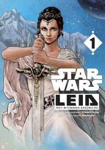 Star Wars T.1 Leia. Trzy wyzwania księżniczki. Autor: Gray Claudia, Alex Hagemann, Haruichi. Multiszop.pl Okładka książki Star Wars T.1 Leia. Trzy wyzwania księżniczki