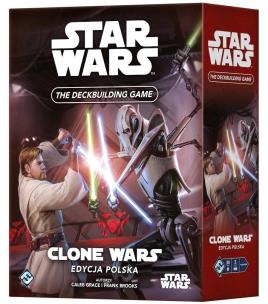 Star Wars: The Deckbuilding Game. Clone Wars REBEL. Wydawca: Rebel. Multiszop.pl Opakowanie Star Wars: The Deckbuilding Game. Clone Wars REBEL