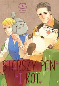 Starszy Pan i Kot. Tom 4. Autor: Umi Sakurai. Multiszop.pl Okładka książki Starszy Pan i Kot. Tom 4