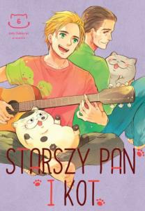 Starszy Pan i Kot. Tom 6. Autor: Umi Sakurai. Multiszop.pl Okładka książki Starszy Pan i Kot. Tom 6
