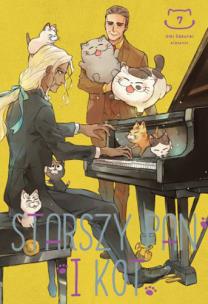 Starszy Pan i Kot. Tom 7. Autor: Umi Sakurai. Multiszop.pl Okładka książki Starszy Pan i Kot. Tom 7