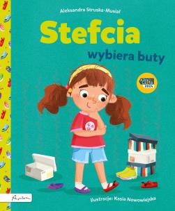 Okładka książki Stefcia wybiera buty
