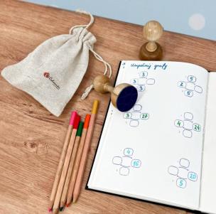 Opakowanie Stempel graf - dodawanie, odejmowanie