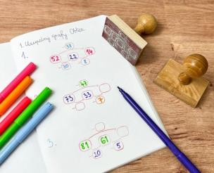 Opakowanie Stempel graf - różnica