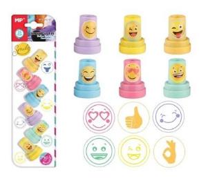 Stempelki Uśmiech i Łapki 6szt. Wydawca: MP Main Paper. Multiszop.pl Opakowanie Stempelki Uśmiech i Łapki 6szt