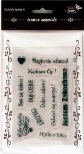 Opakowanie Stemple kreatywne napisy polskie 1