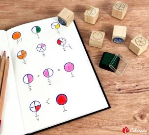 Opakowanie Stemple ułamkowe zest. startowy. Ułamkowa Przygoda