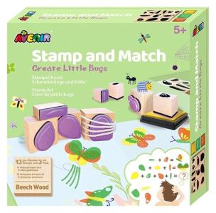 Opakowanie Stempluj i dopasuj- owady