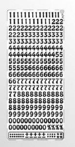 Opakowanie Stiker ażurowy 023 10x23cm srebrny