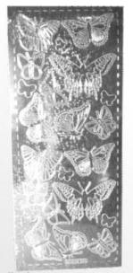 Opakowanie Stiker ażurowy złoty