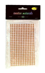 Opakowanie Stiker z kryształkami 4mm 336szt złoty