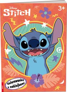 Okładka książki Stitch. Kolorowanka z Naklejkami