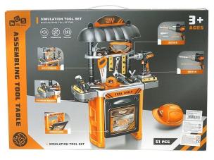 Opakowanie Stół z narzędziami światło i dźwięk 51el