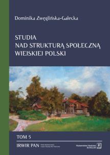 Okładka książki Studia nad strukturą społeczną wiejskiej Polski
