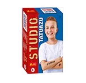 Studio tatuażu. Zestaw dla chłopców. Wydawca: Ranok-Creative. Multiszop.pl Opakowanie Studio tatuażu. Zestaw dla chłopców