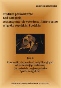 Okładka książki Studium porównawcze nad kategorią semantyczno...