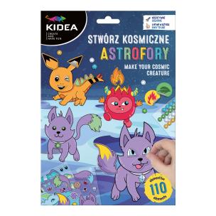 Stwórz kosmiczne Astrofory KIDEA. Wydawca: Derform. Multiszop.pl Opakowanie Stwórz kosmiczne Astrofory KIDEA