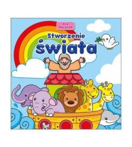 Stworzenie świata. Autor: Francia Manlio. Multiszop.pl Okładka książki Stworzenie świata