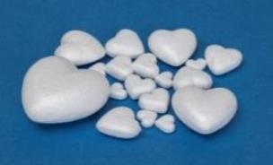 Opakowanie Styropianowe serca 20szt