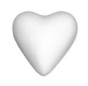 Opakowanie Styropianowe serce 6cm (12szt)