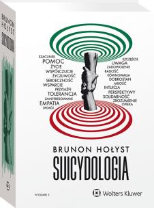 Suicydologia. Autor: Hołyst Brunon. Multiszop.pl Okładka książki Suicydologia