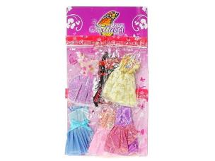 Opakowanie Sukienka dla lalki 29cm 6szt