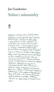 Okładka książki Sukna i salamandry