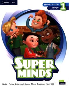 Okładka książki Super Minds Level 1 Workbook with Digital Pack British English