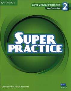Okładka książki Super Minds Level 2 Super Practice Book British English