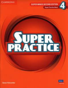 Super Minds Level 4 Super Practice Book British English. Autor: Holcombe Garan. Multiszop.pl Okładka książki Super Minds Level 4 Super Practice Book British English