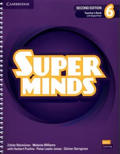 Okładka książki Super Minds Level 6 Teacher's Book with Digital Pack British English