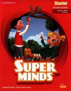 Super Minds Second Edition Starter Student's Book with eBook British English. Autor: Puchta Herbert, Lewis-Jones Peter. Multiszop.pl Okładka książki Super Minds Second Edition Starter Student's Book with eBook British English