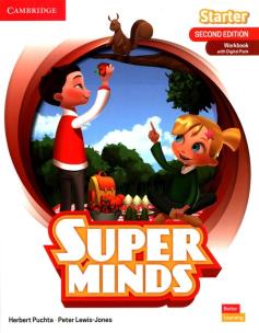 Okładka książki Super Minds Starter Workbook with Digital Pack British English