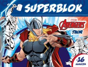 Okładka książki Superblok. Marvel Avengers Thor