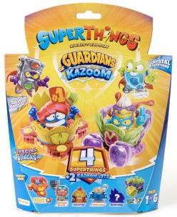 Opakowanie SuperThings 4 Guardians of Kazoom Blister 4 Pack