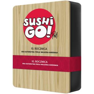 Sushi Go! 10. rocznica REBEL. Wydawca: Rebel. Multiszop.pl Opakowanie Sushi Go! 10. rocznica REBEL