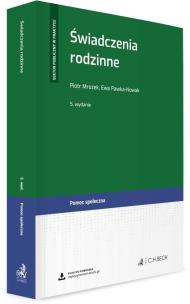 Okładka książki Świadczenia rodzinne + wzory do pobrania