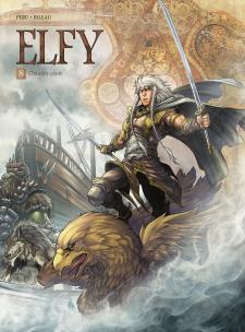 Świat Akwilonu. Elfy T.8 Ostatni Cień. Autor: Olivier Peru, Stéphane Bileau, Maria Mosiewicz. Multiszop.pl Okładka książki Świat Akwilonu. Elfy T.8 Ostatni Cień