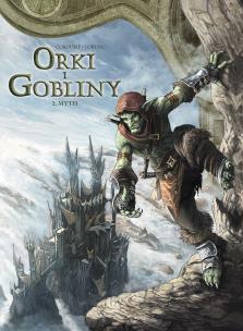 Świat Akwilonu T.2 Orki i gobliny. Myth. Autor: Sylvain Corduri, Giovanni Lorusso, Maria Mosiewicz. Multiszop.pl Okładka książki Świat Akwilonu T.2 Orki i gobliny. Myth
