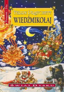 Świat Dysku. Wiedźmikołaj (wyd. 2024). Autor: Terry Pratchett. Multiszop.pl Okładka książki Świat Dysku. Wiedźmikołaj (wyd. 2024)