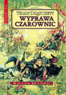 Świat Dysku. Wyprawa Czarownic Tom 12. Autor: Terry Pratchett. Multiszop.pl Okładka książki Świat Dysku. Wyprawa Czarownic Tom 12
