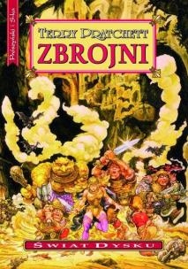 Świat Dysku. Zbrojni Tom 15. Autor: Terry Pratchett. Multiszop.pl Okładka książki Świat Dysku. Zbrojni Tom 15